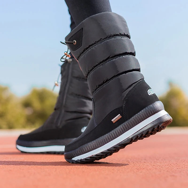 Thick Winter Boots in Plush for Women