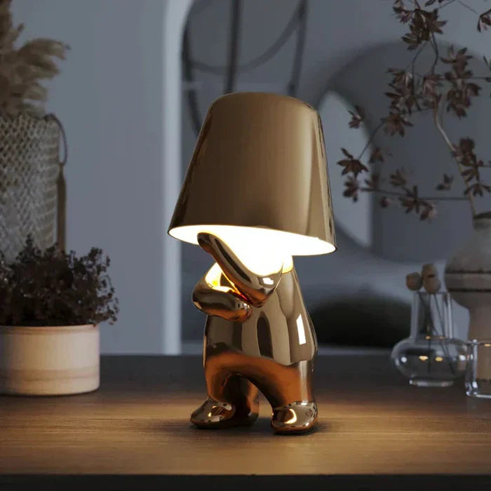 Unique and Atmospheric Table Lamp - GlowCraft