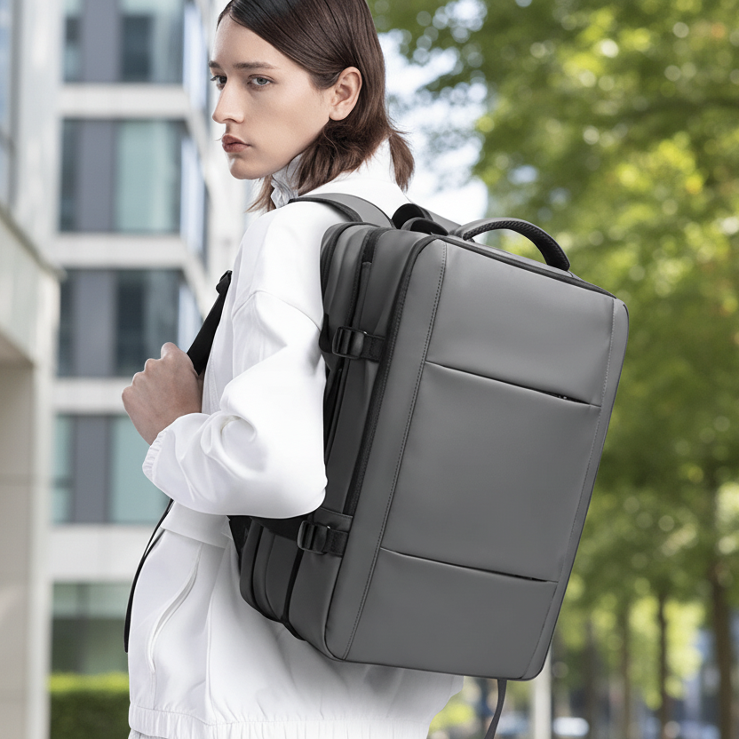 URBANFORM - Aesthetic business backpack with large storage space & laptop compartment