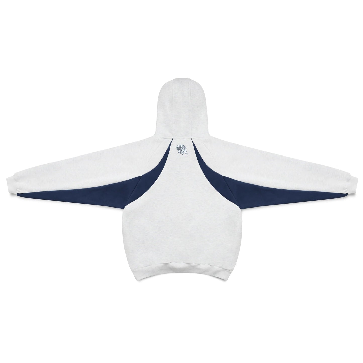 Velden Hoodie — Oversized Soft Polyester Hoodie with Contrast Panels