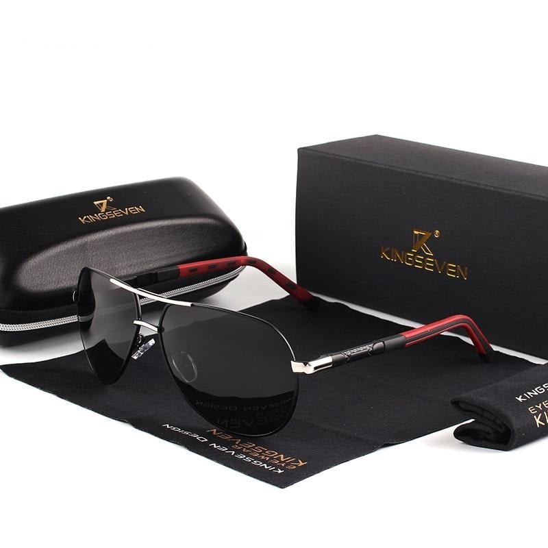 Vintage Polarized Aluminum Sunglasses for Men