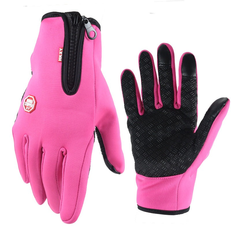 Winter Gloves with Touch Function – Water-Resistant and Windproof