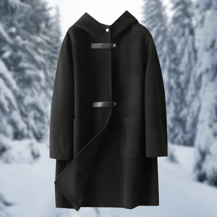 Women's Hooded Warm Knit Coat