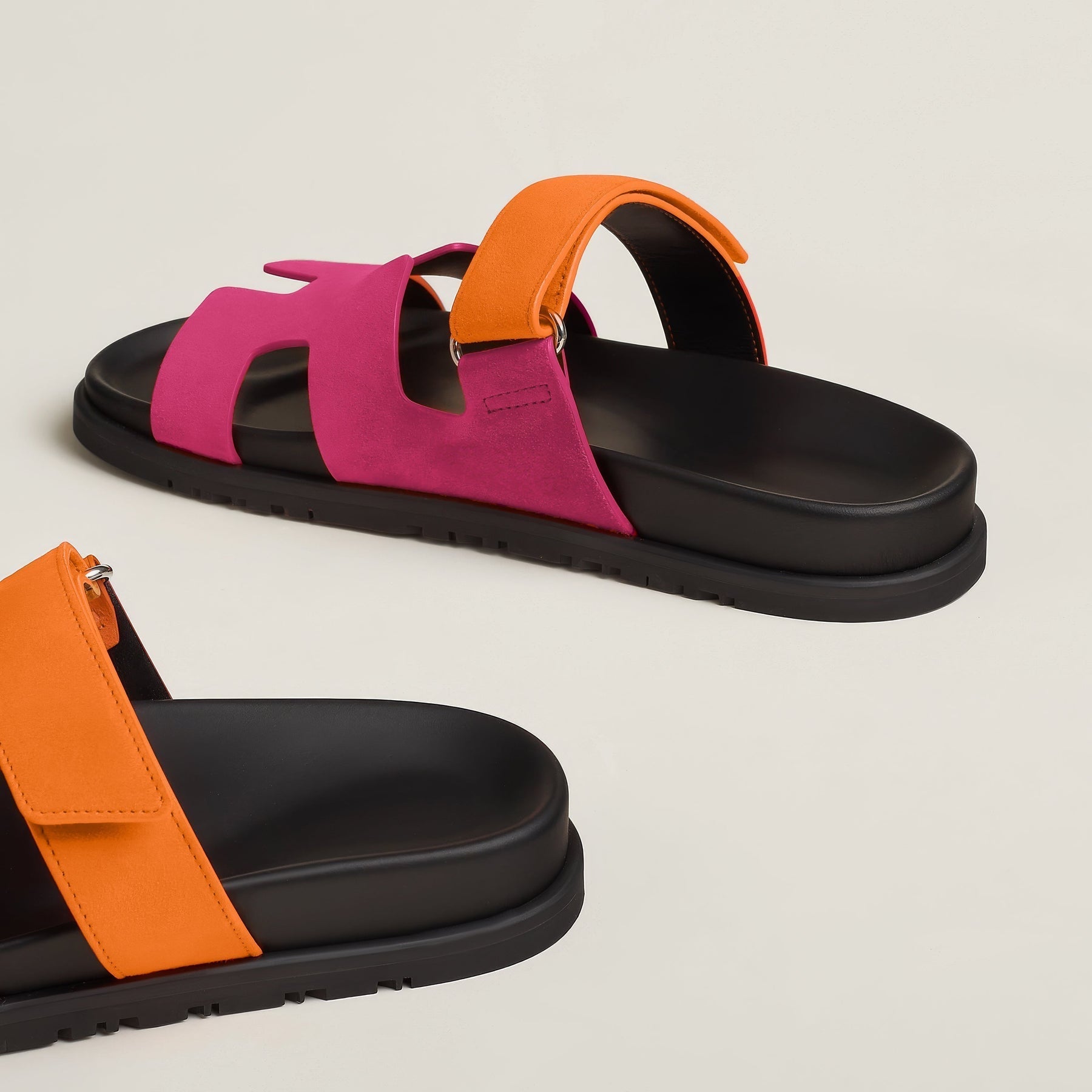 Women's Slippers with Modern Cutout Strap