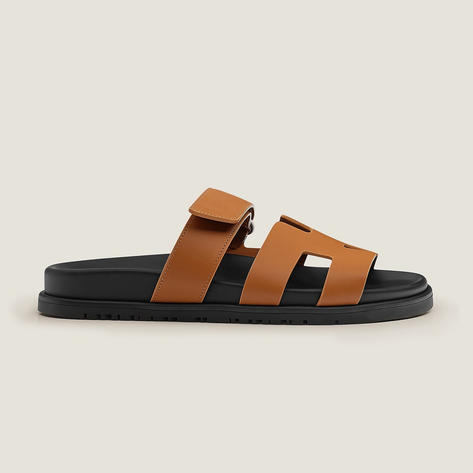 Women's Slippers with Modern Cutout Strap